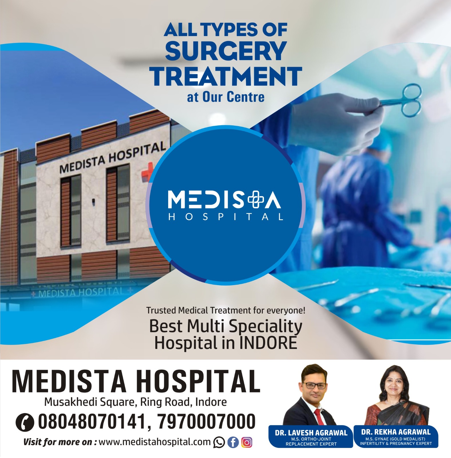 Best Hospital For Surgery Treatment In Indore
I... main image