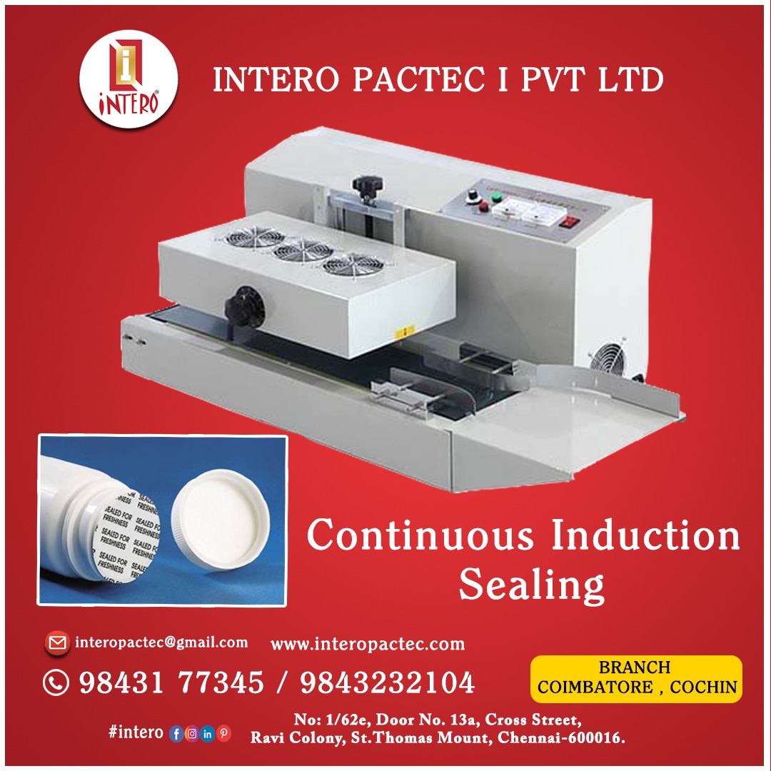 Continuous Induction Sealing Machine INTERO PACTEC INDIA PVT LTD