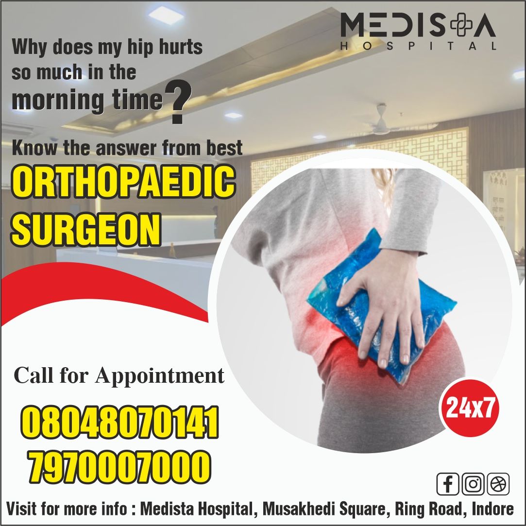 Know the reasons from best doctor for hip pain in ... main image