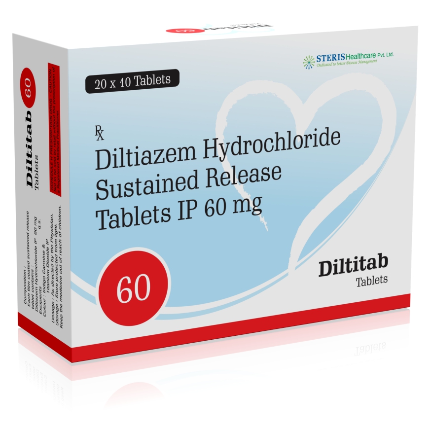 diltiazem 60 mg sr