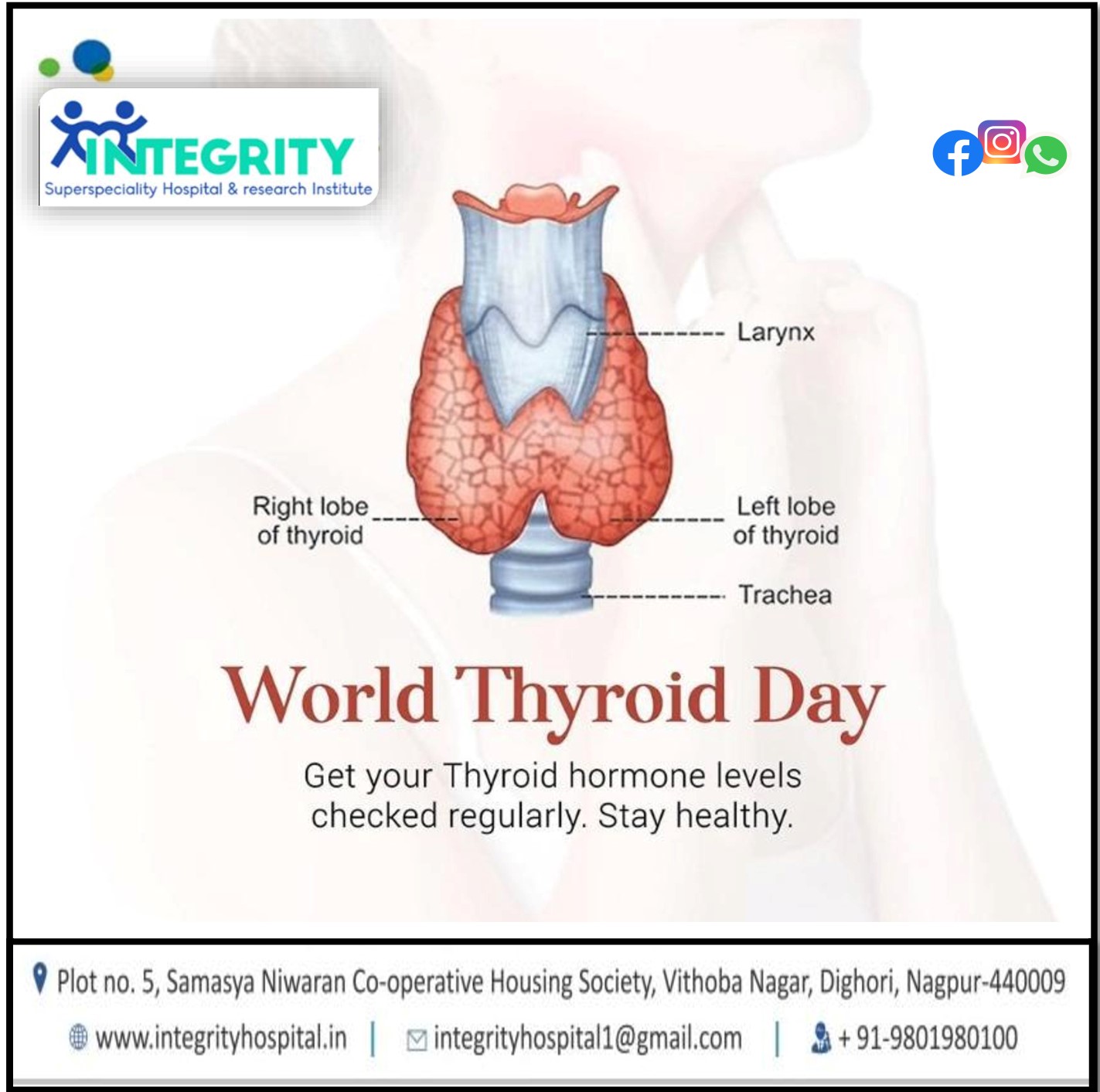 World Thyroid Day is celebrated on 25 May every ye... main image