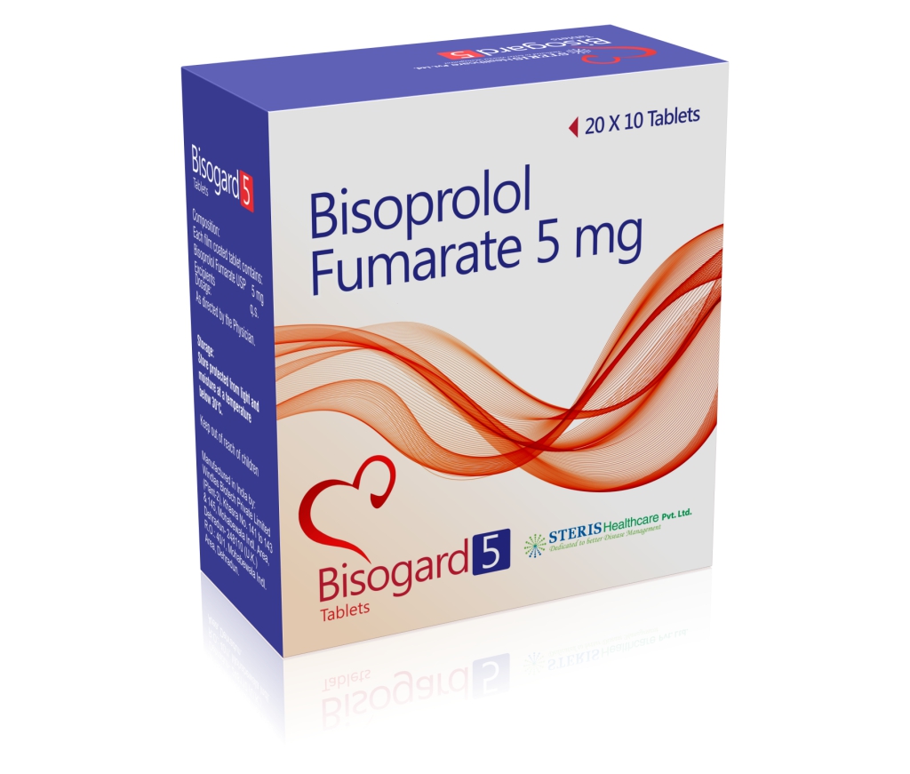 Bisoprolol (5 mg) BISOGARD is an oral medicat Steris Healthcare PVT Ltd