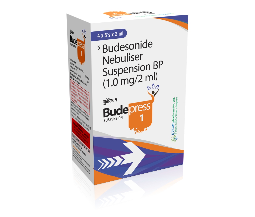 Budesonide Nebulizer Suspension R.S. BUDEPRES Steris Healthcare PVT Ltd