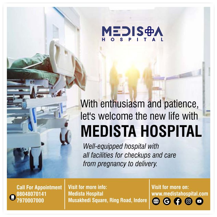 Best hospital for pregnancy care in Indore MP!
... main image