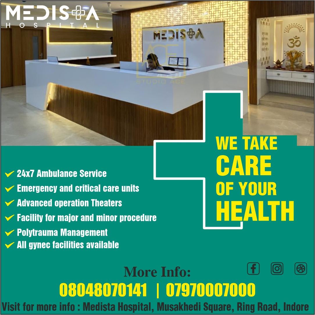 Medista - Best HEALTHCARE CENTER in Indore MP!
Med... main image