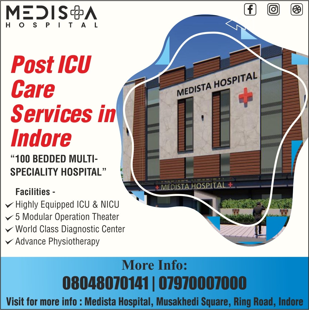 Best Post ICU Care Services in Indore MP 
Medista ... main image