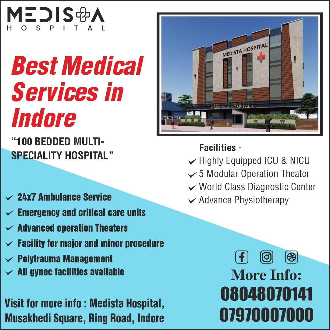 Medista - Best Hospital in Indore MP!
Medista hosp... main image
