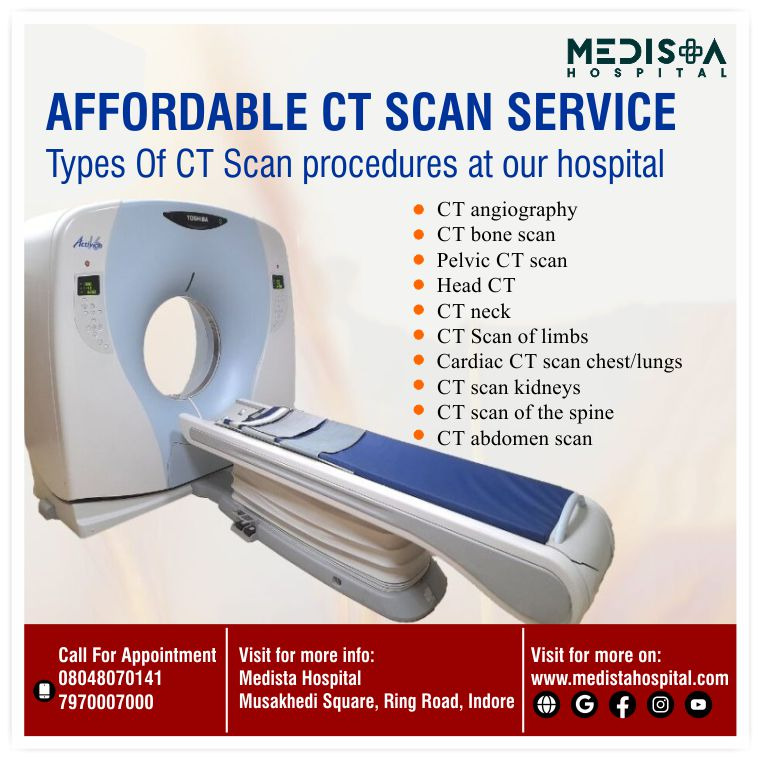 Medista is the best hospital for CT Scan Services ... main image