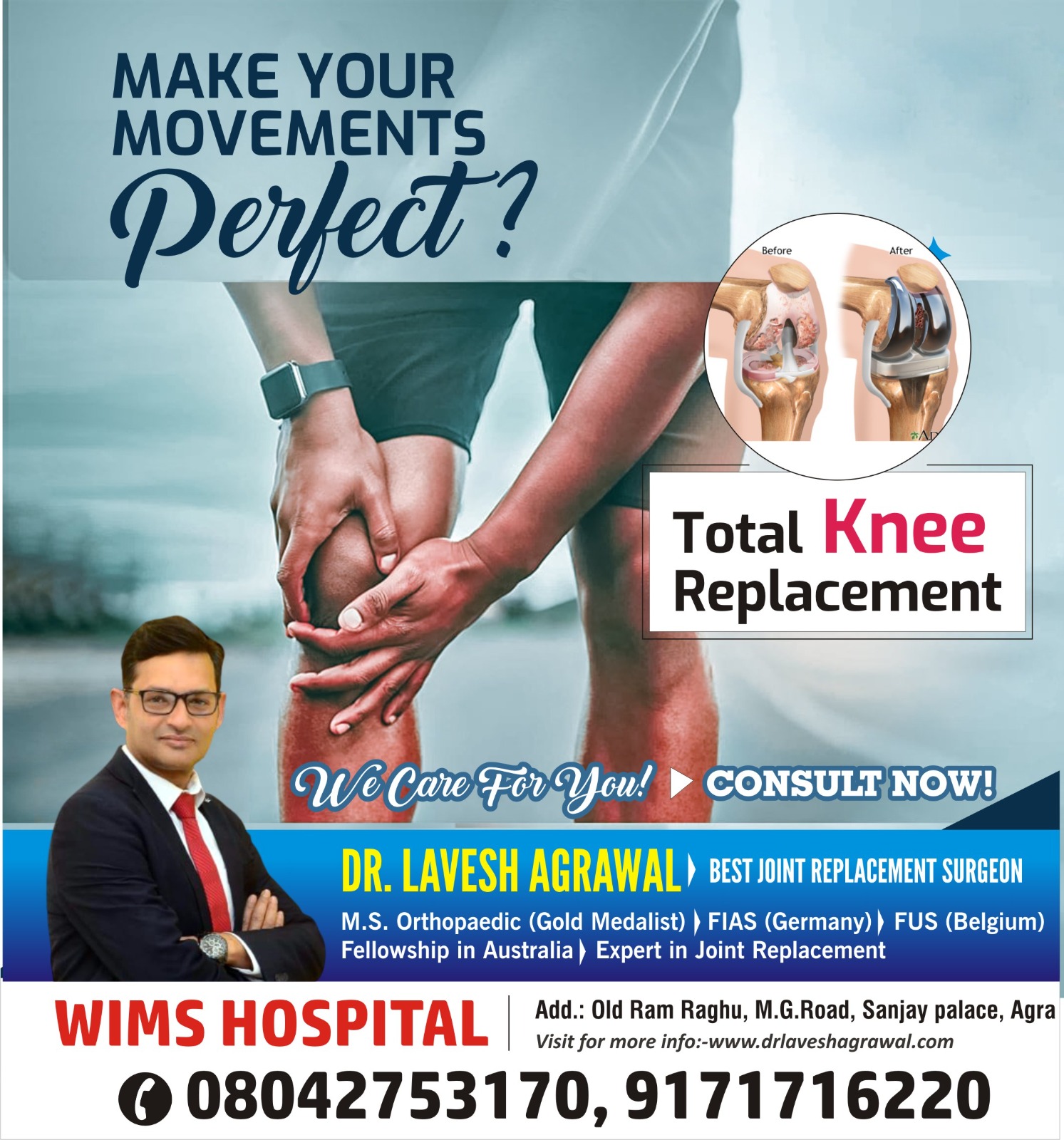 Best Orthopedic Consultant For Knee Pain Treatment... main image