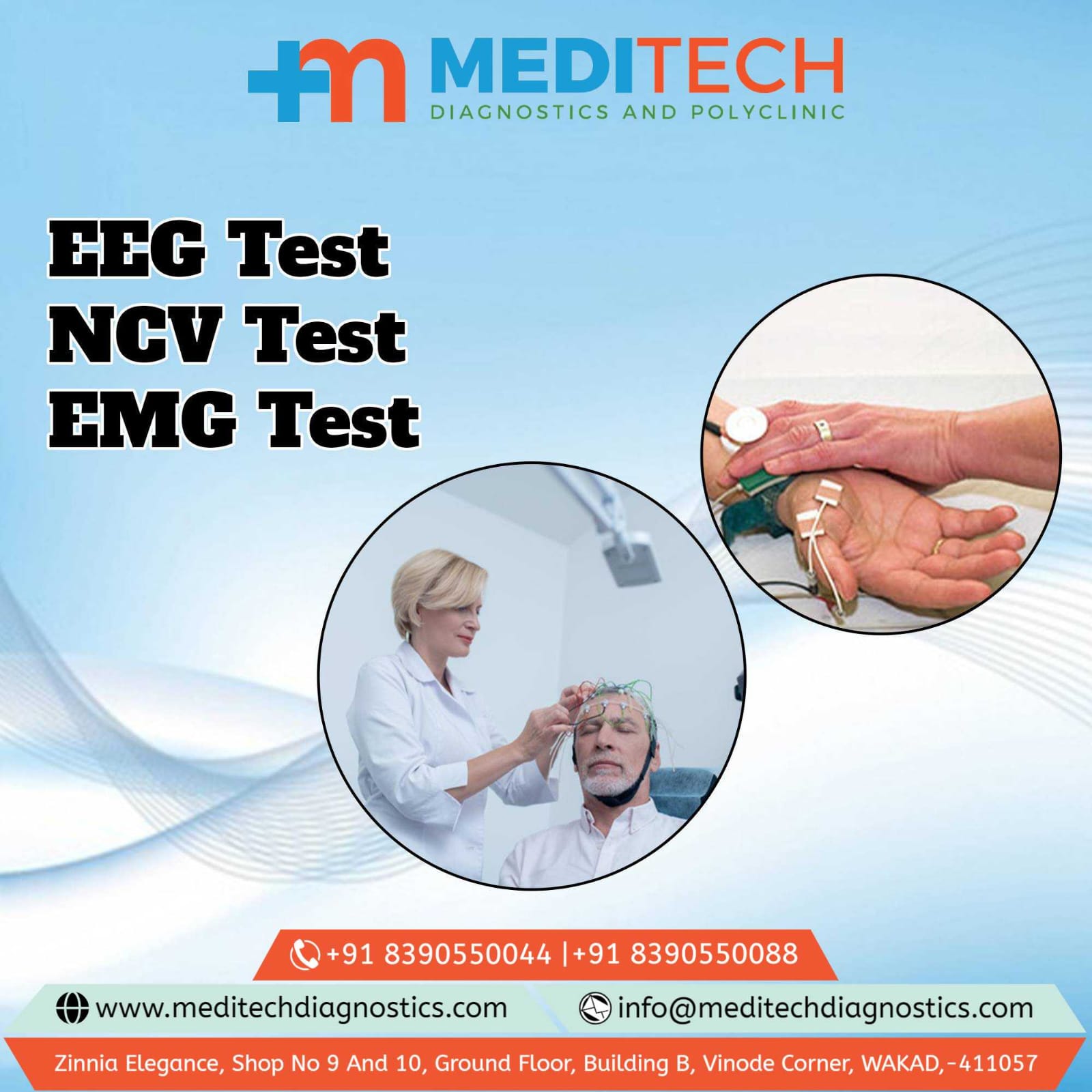 We are providing services of EEG, EMG-NCV study... main image