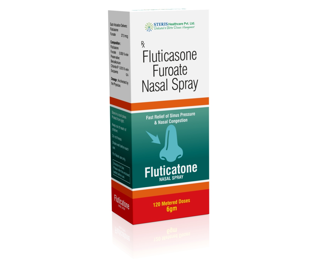 Fluticasone Furoate Nasal Spray NASAL FLUTICA Steris Healthcare Pvt Ltd