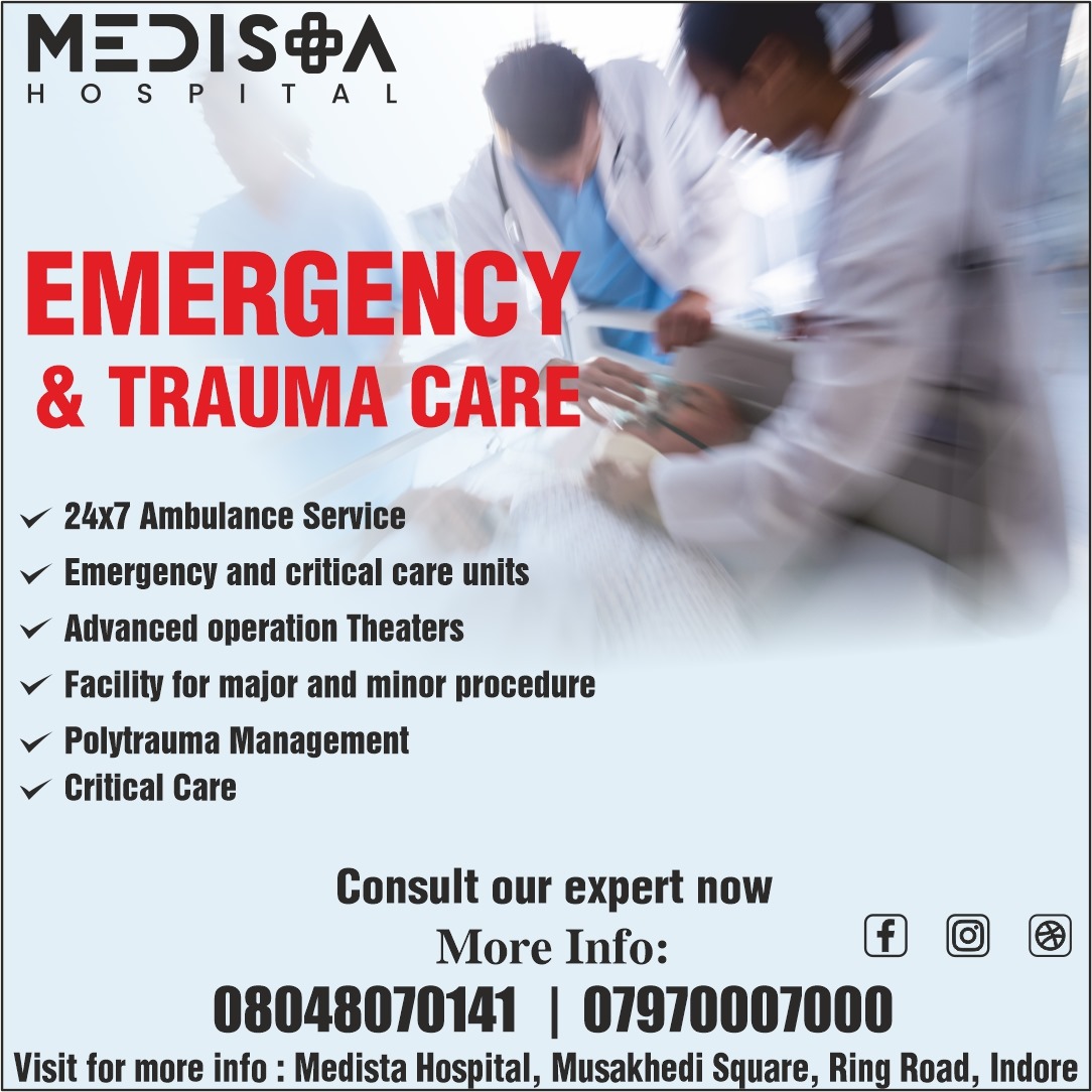 Medista is the Best Hospital for  EMERGENCY & TRAU... main image