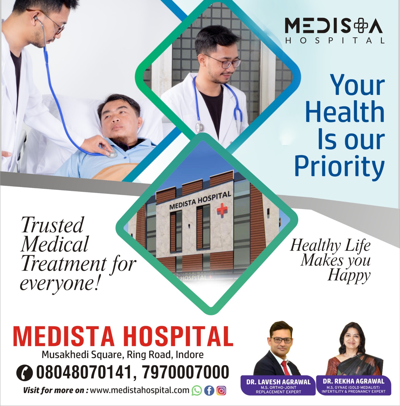 Best Trusted Medical Treatment in Indore MP!
Medis... main image
