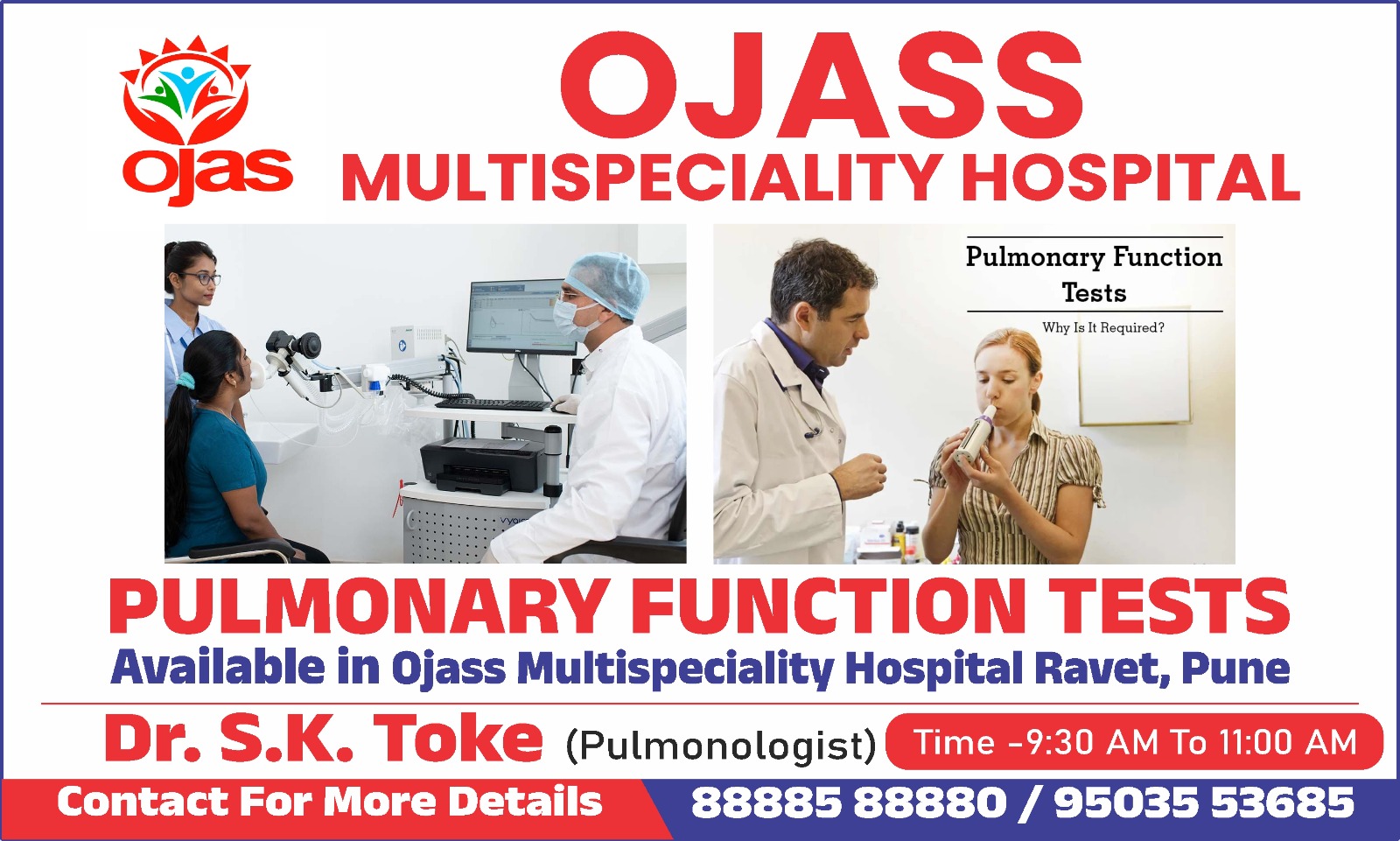 Pulmonary Function Tests Available in Ojass Mul... main image