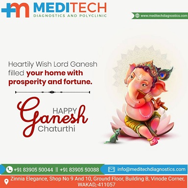 Happy Ganesh Chaturthi To All From Meditech Diagno... main image