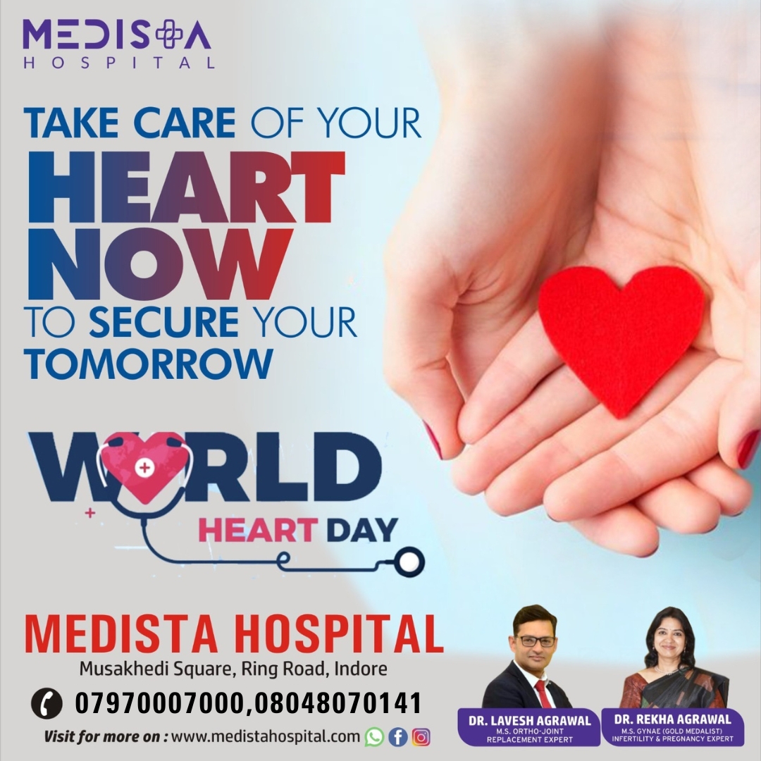 Medista Hospital wishes you Happy World Heart Day!... main image