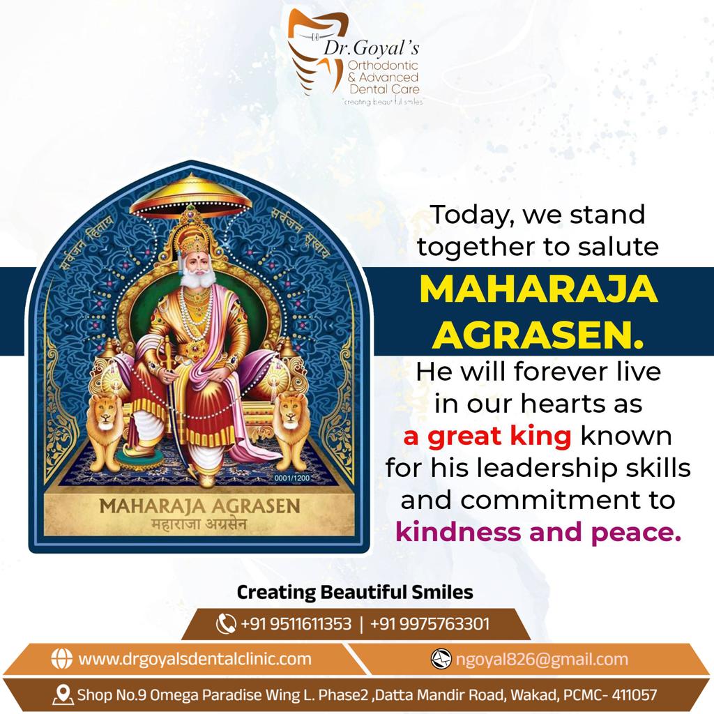 Today, we stand together to salute MAHARAJA AGR... main image
