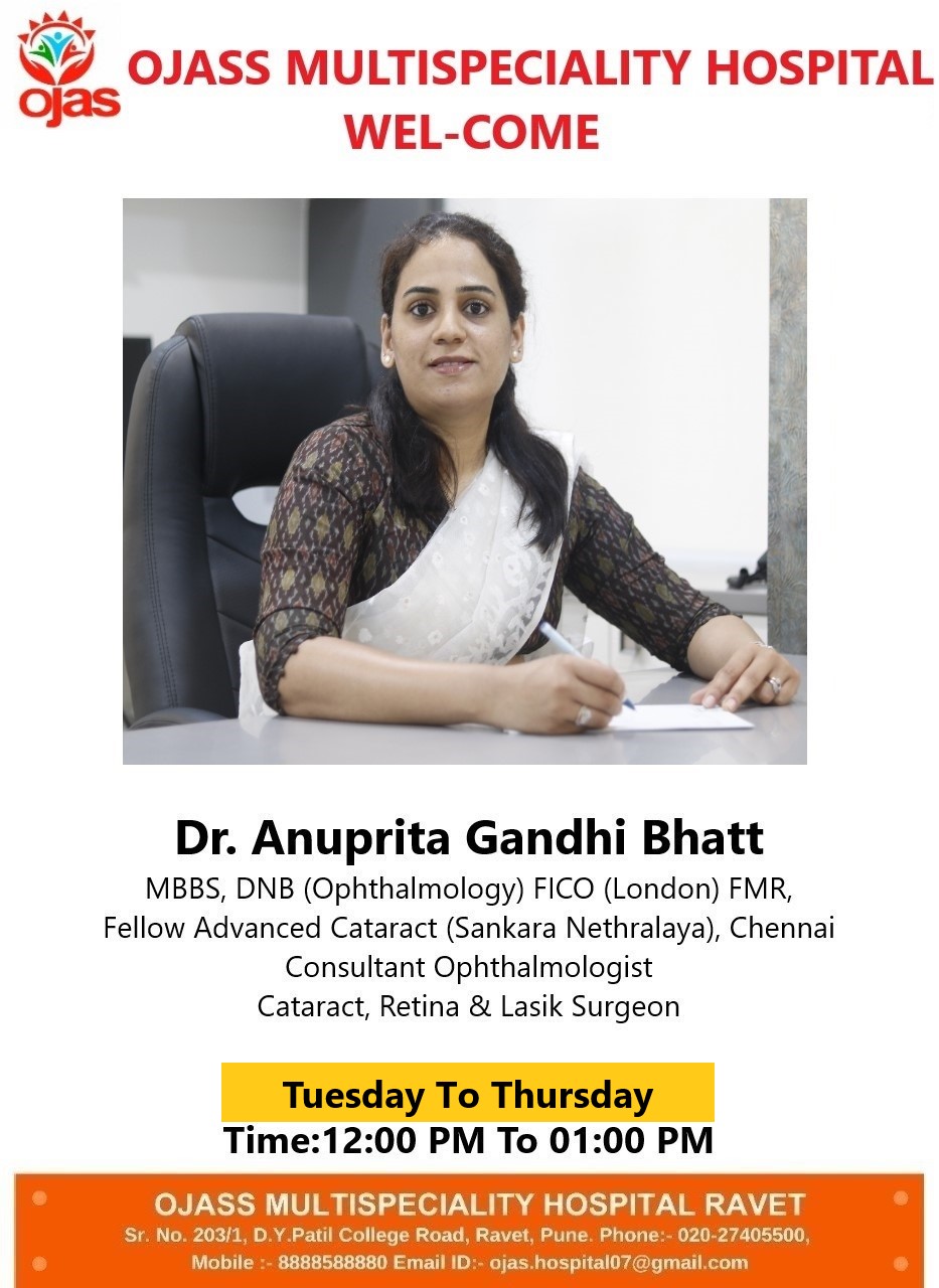 Consultant Ophthalmologist is available in Ojas... main image