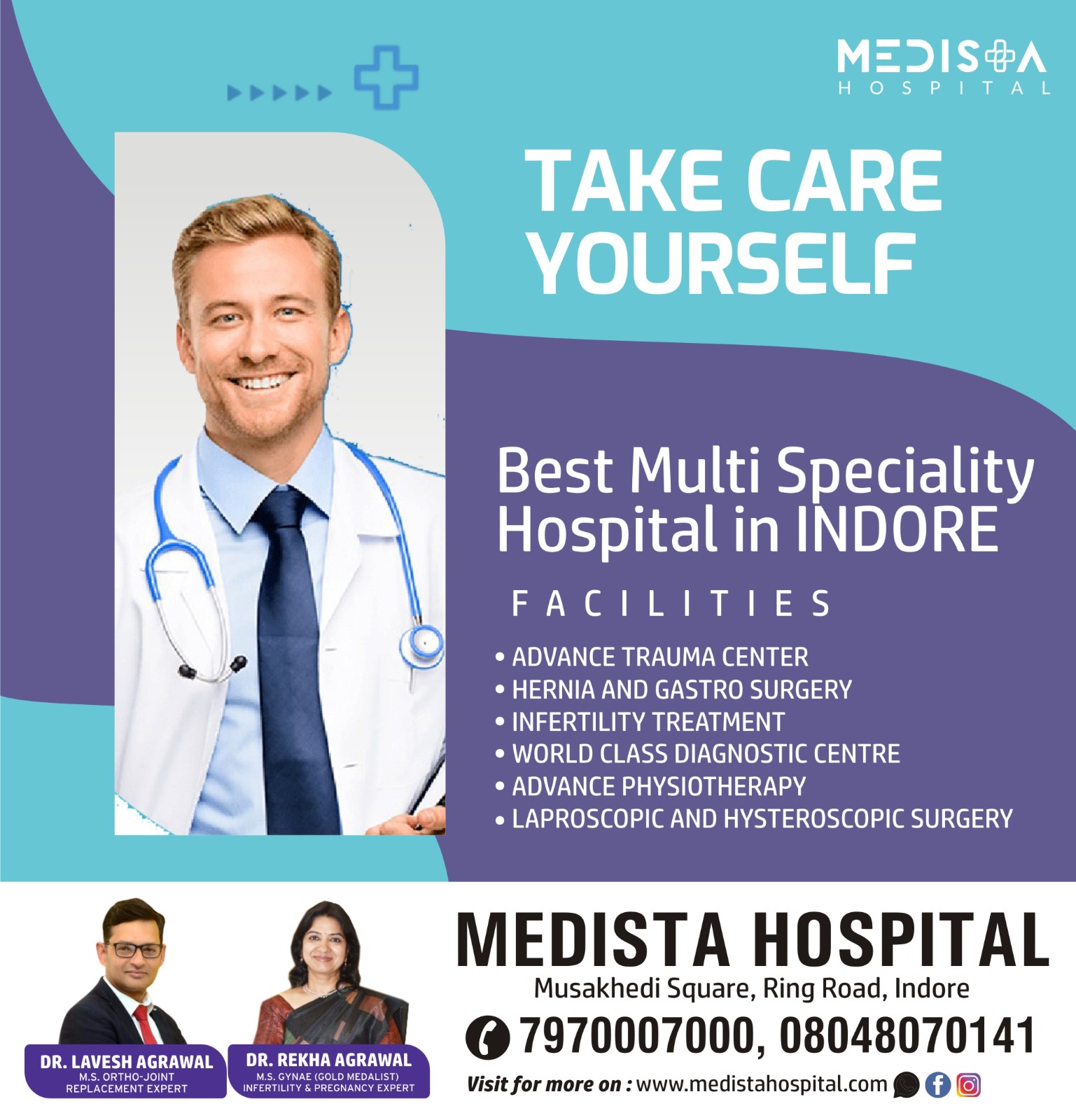 Best Multispeciality Hospital in Indore MP!
At ... main image