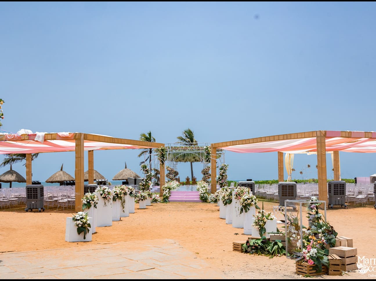 beachside wedding photography 