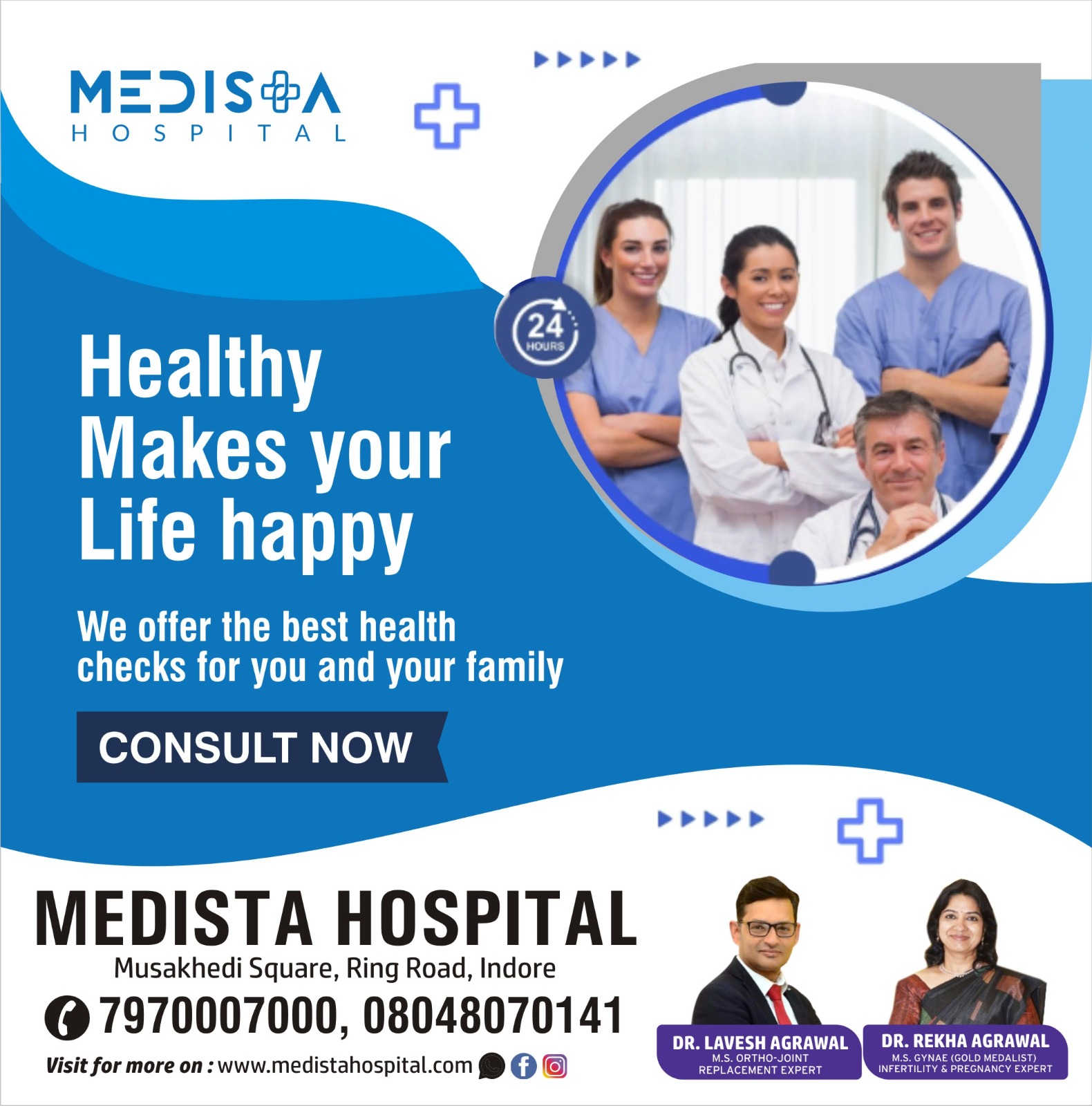 Orthopedic Surgery in Indore

Medista Hospital in ... main image