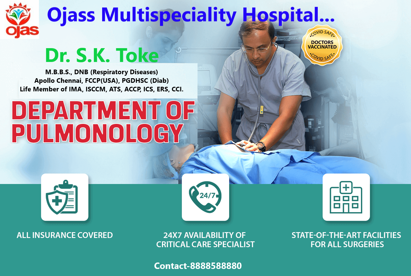 Department of Pulmonology available at Ojass Mu... main image