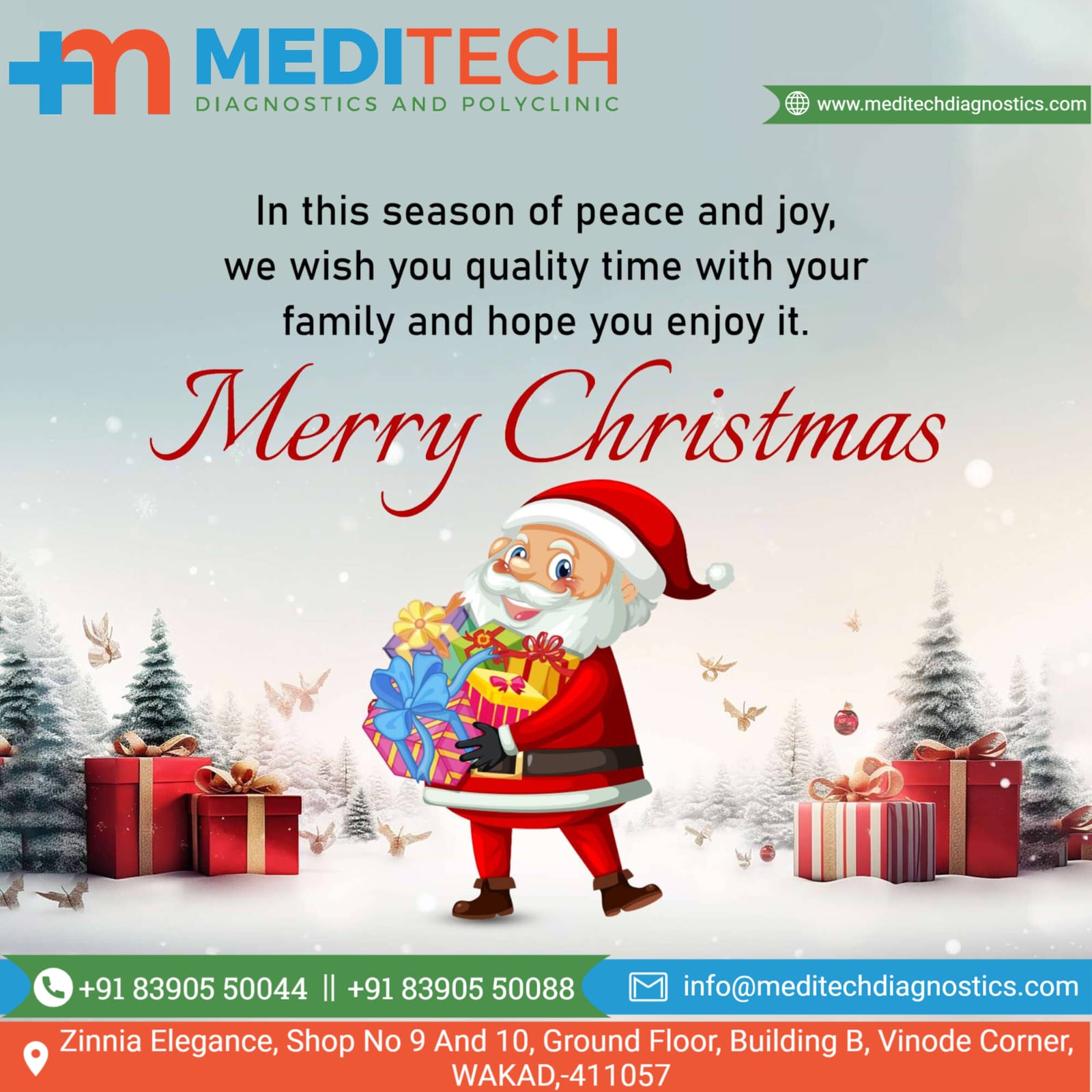 Merry Christmas To All Of You from Meditech Diagno... main image
