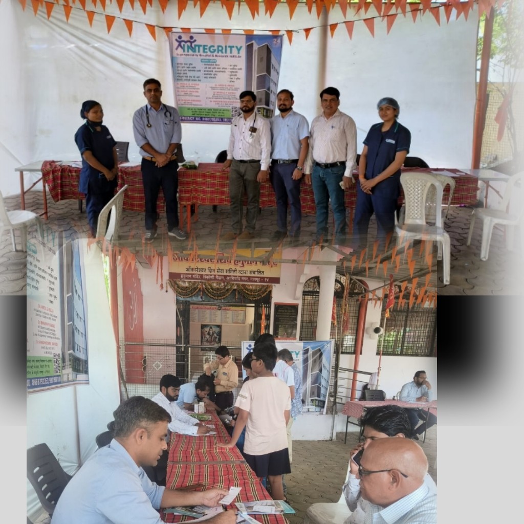 Integrity hospital organizes health check up camps... main image