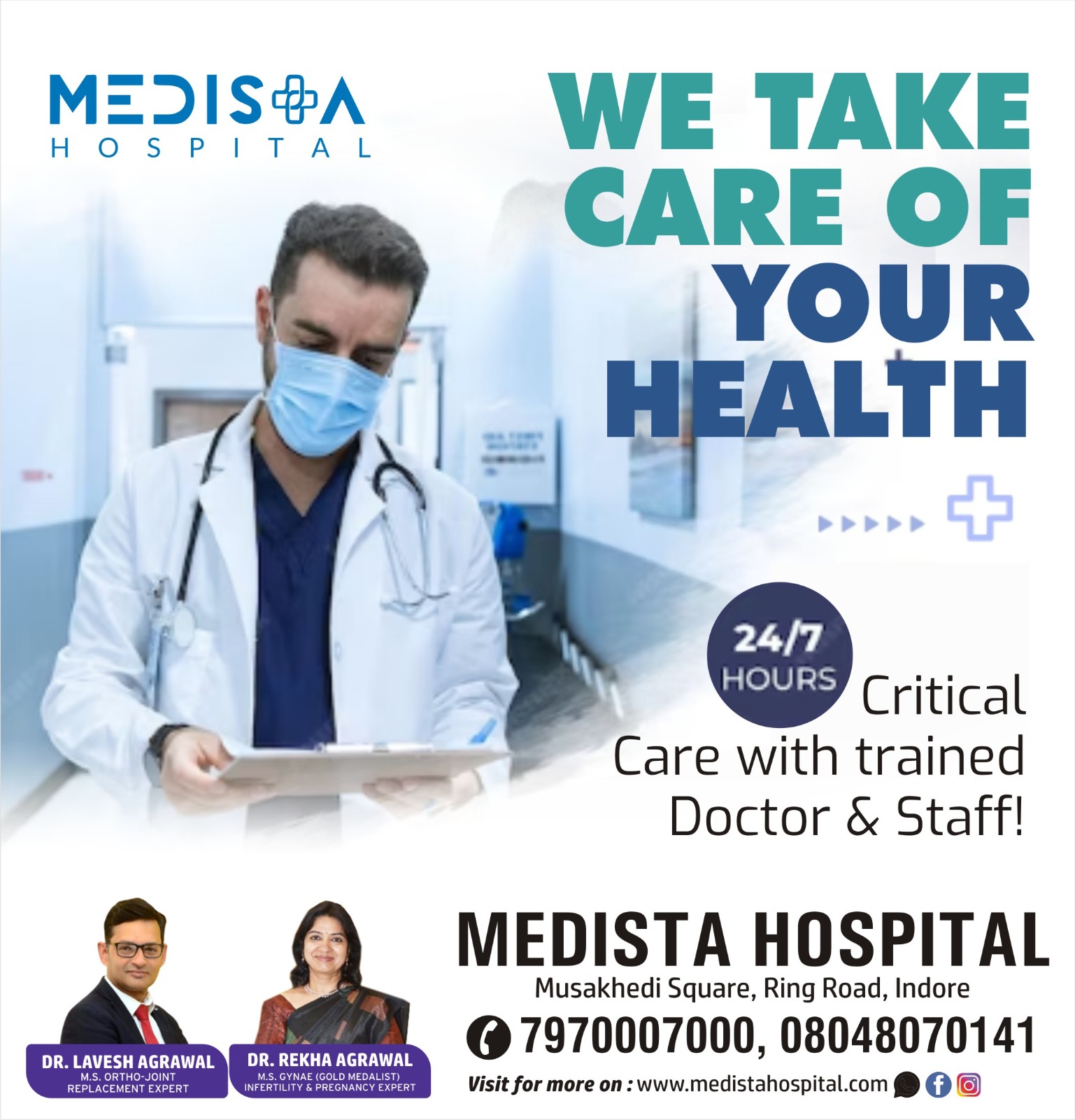 Best Hospital For Health care In Indore
Your healt... main image