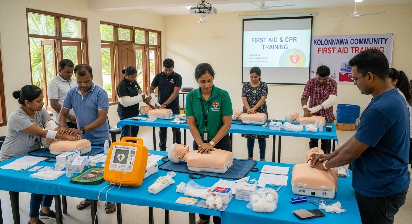 machine injury first aid for j