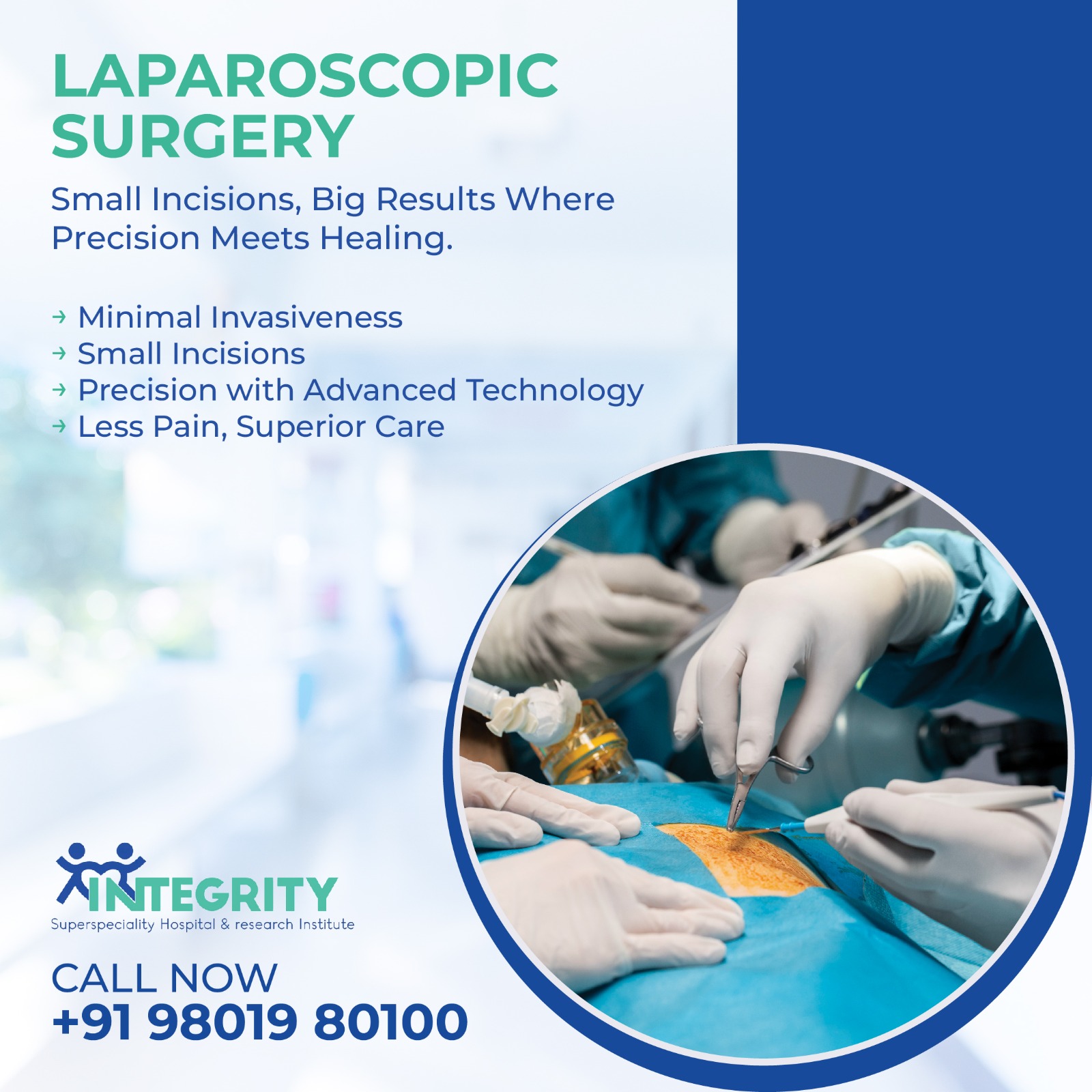 Laparoscopic surgery, also known as minimally i... main image