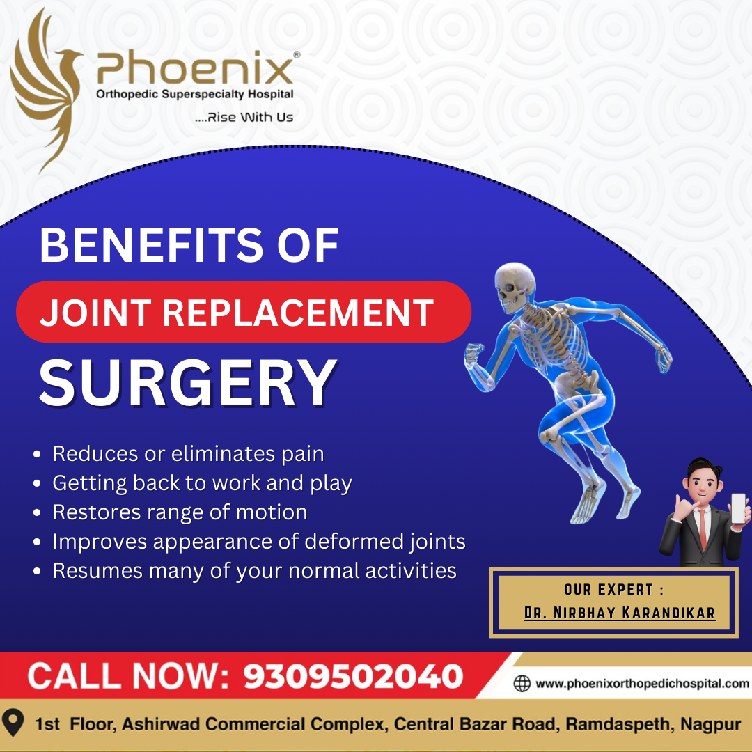 Joint replacement surgery, such as hip or knee ... main image