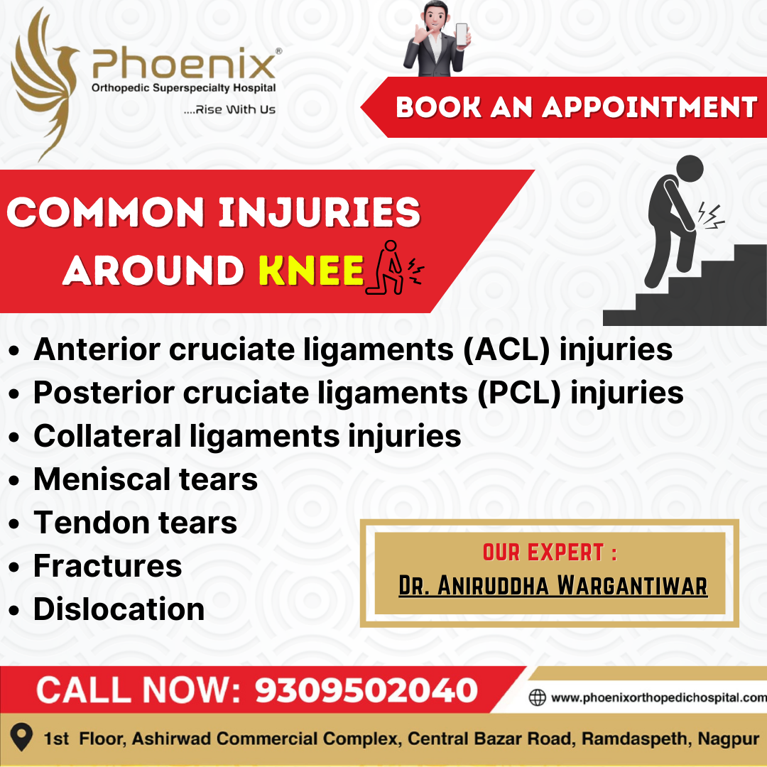 COMMON INJURIES AROUND KNEE
1) Anterior cruciat... main image