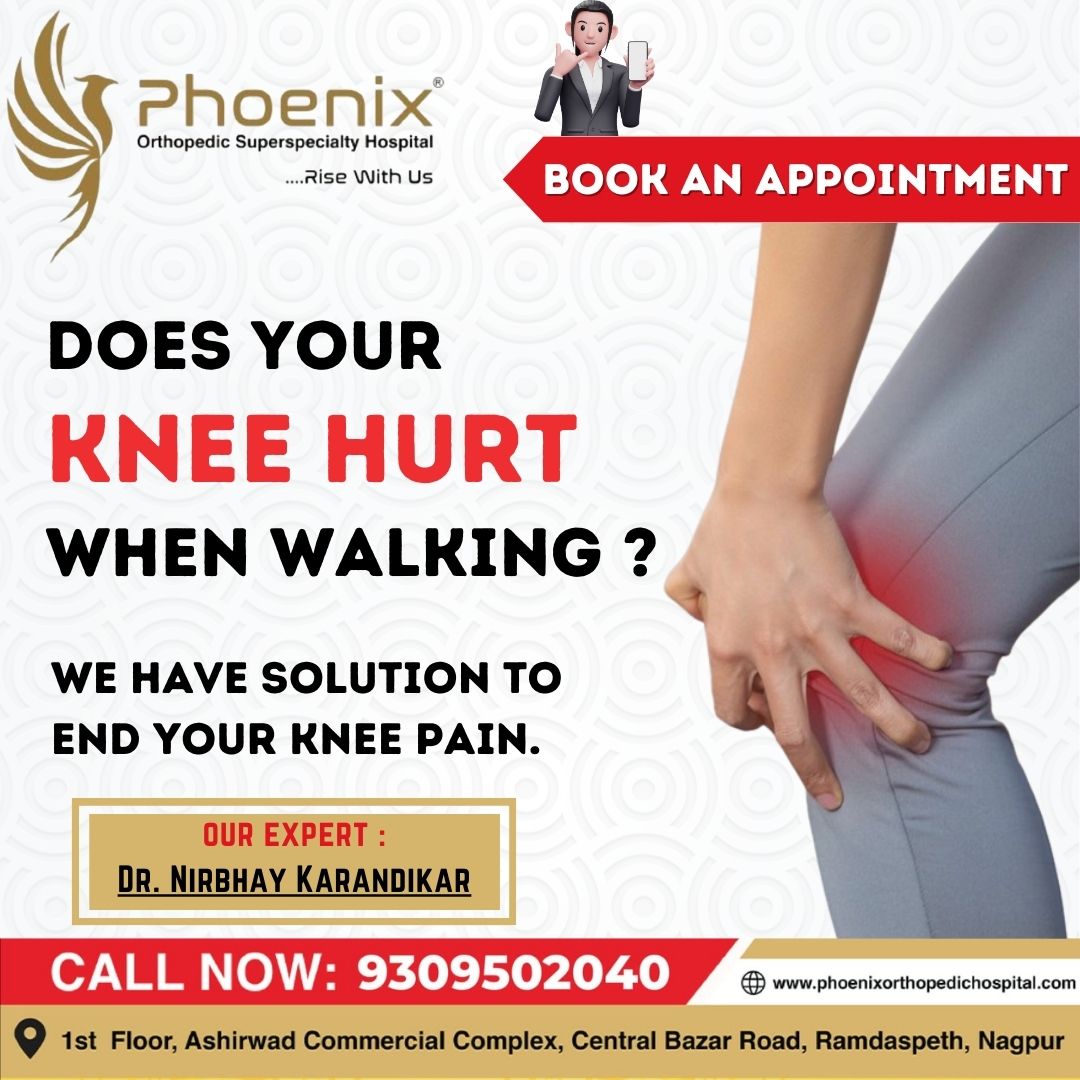 does your knee hurt when walking ? we have solutio... main image