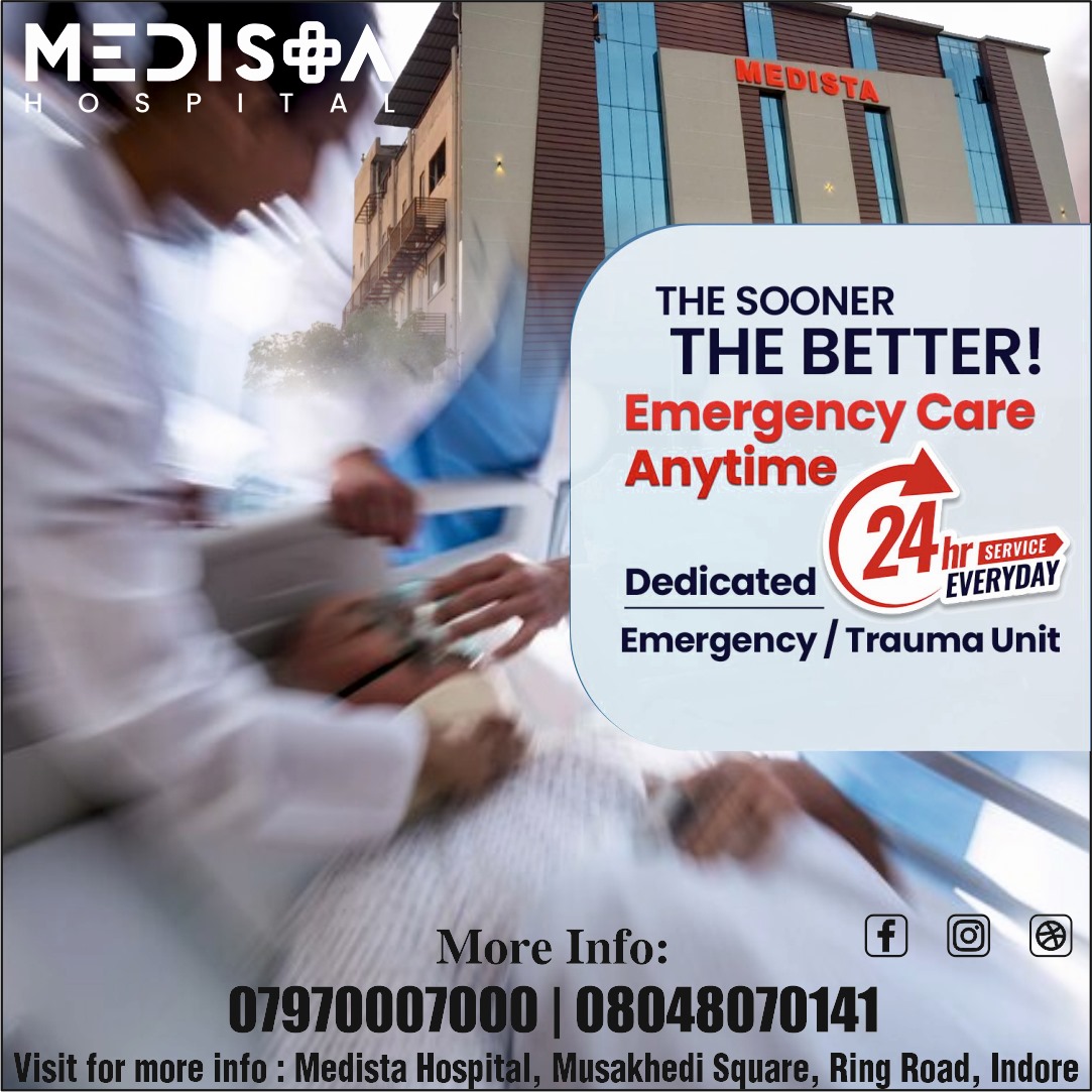 Best Hospital for Emergency Services In Indore!
Me... main image