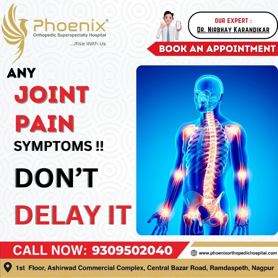 ANY JOINT PAIN SYMPTOMS !! DON’T DELAY IT... main image