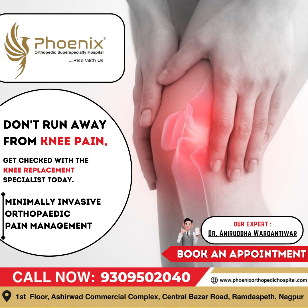Don't run away From knee pain, Get checked with... main image