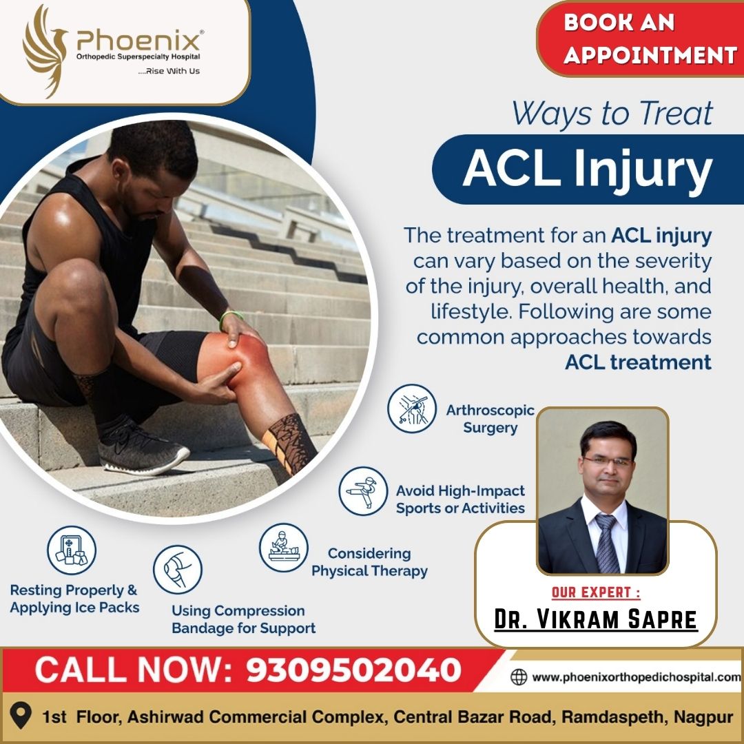 Ways To Treat ( ACL Injury ) The treatment for ... main image