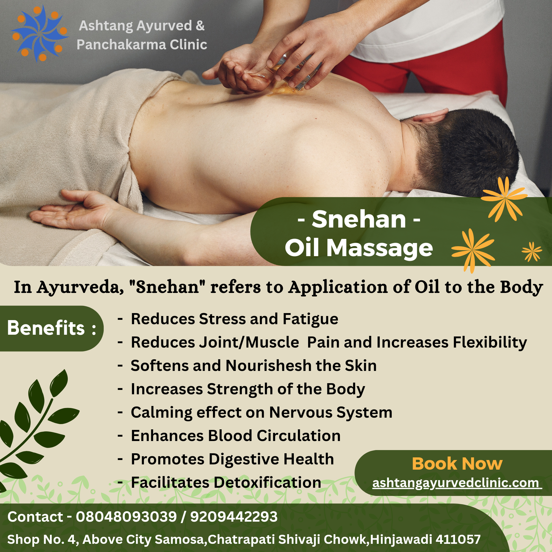 Snehan treatment in Ayurveda involves administerin... main image