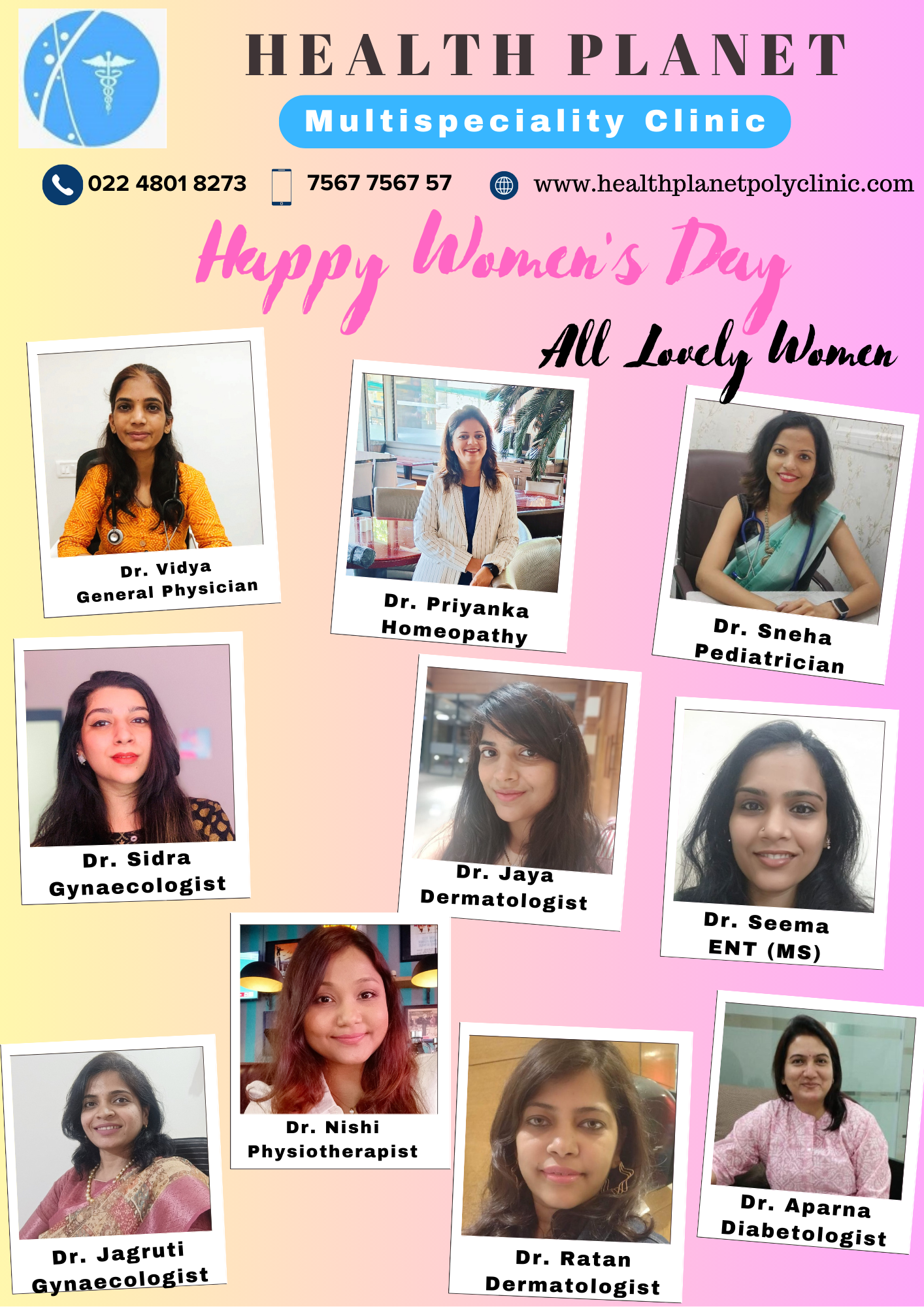 Happy Women's Day to All Lovely Women.
Be Happy Be... main image