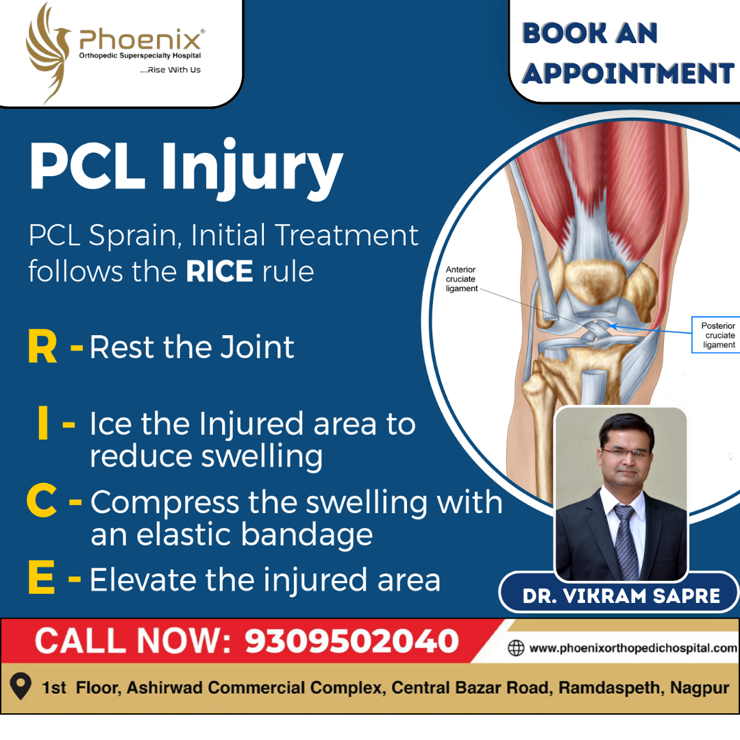 PCL INJURY PCL SPRAIN INITIAL TREATMENT FOLLOWS TH... main image