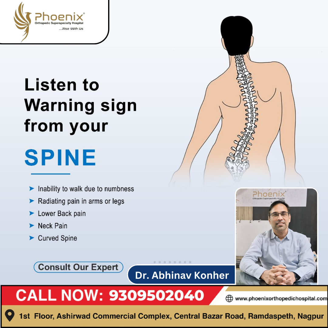 LISTEN TO WARNING SIGN FROM YOUR SPINE . Consultan... main image