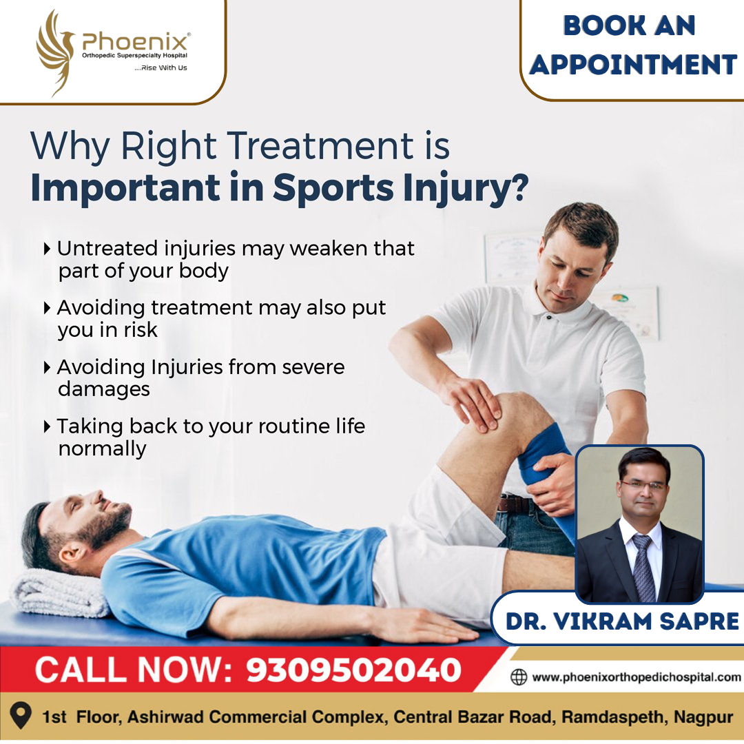 Why Right Treatment is Important in Sports injury ... main image