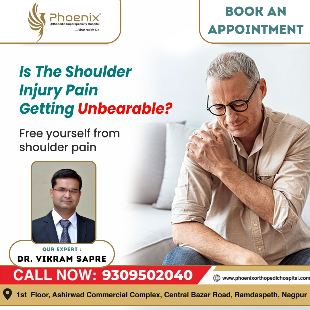IS THE SHOULDER INJURY PAIN GETTING UNBEARABLE ... main image