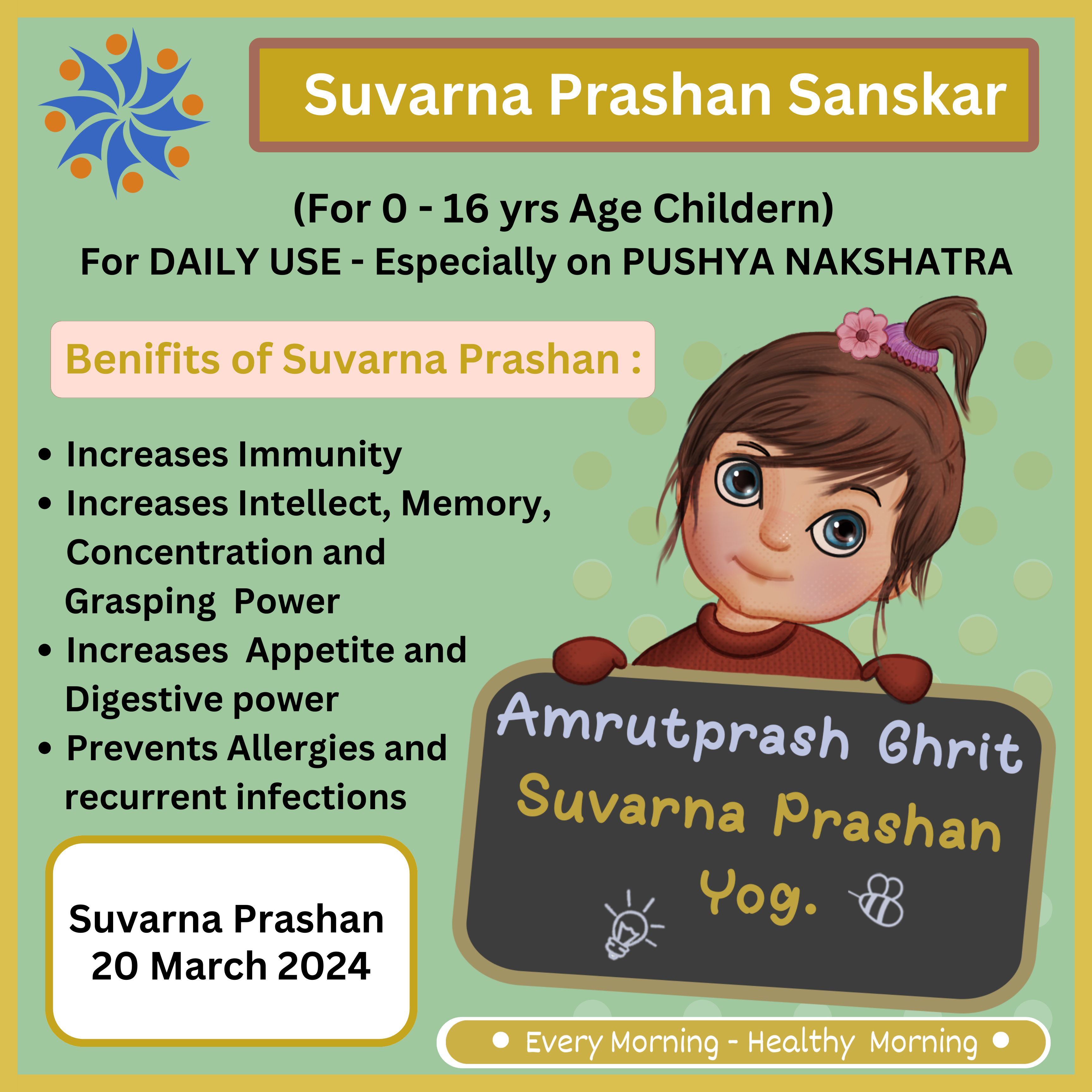 Suvarna Prashan Sanskar ✨️

On 20th March 2024
... main image