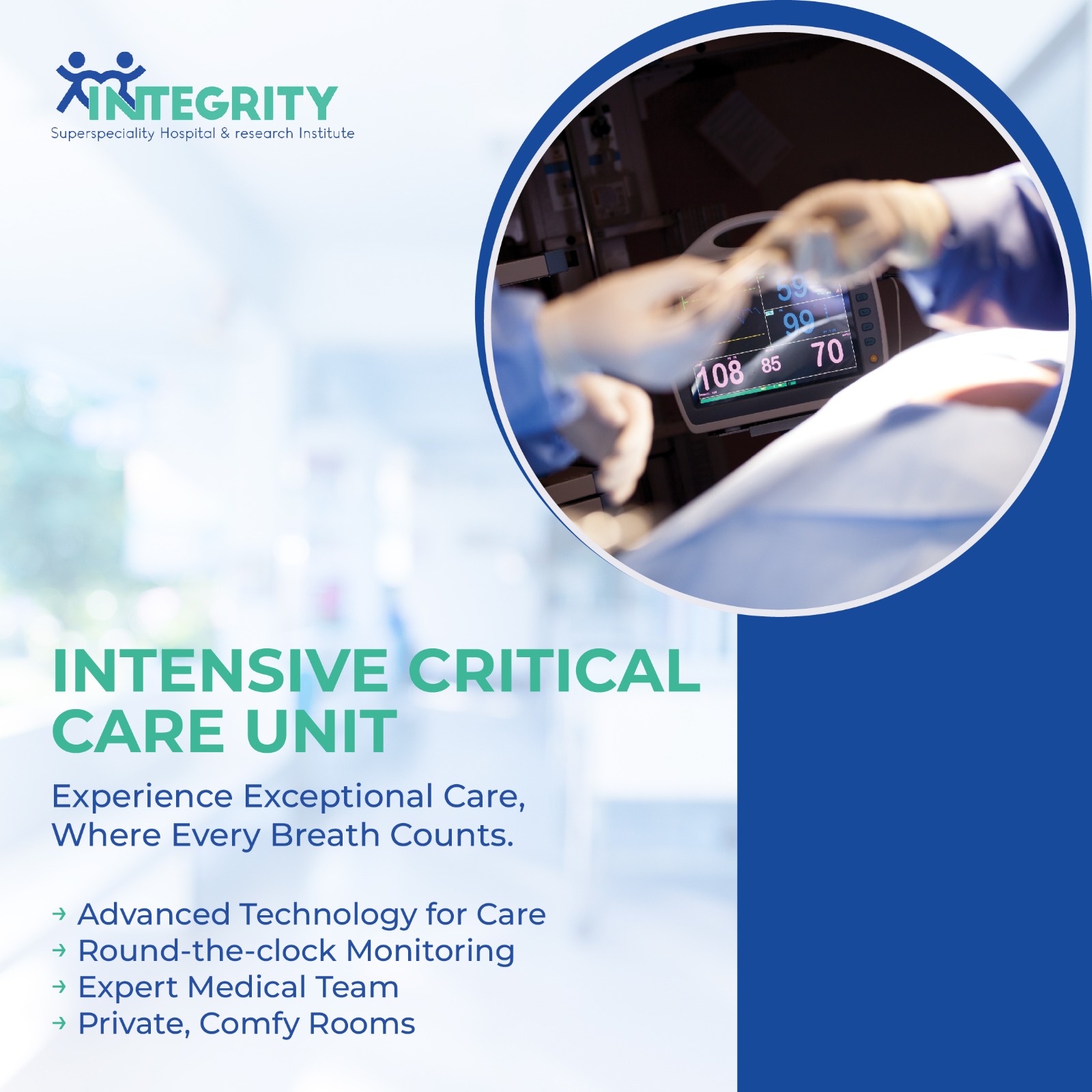 🏥 Exceptional ICU Care at Integrity Hospital🏥

... main image