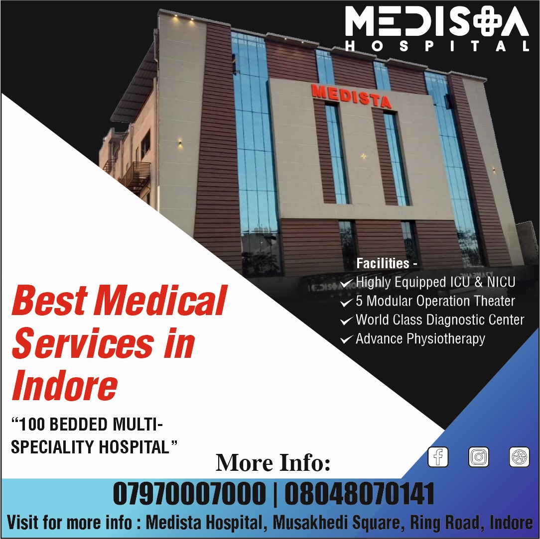 Best Hospital for Medical Services in Indore!
Disc... main image