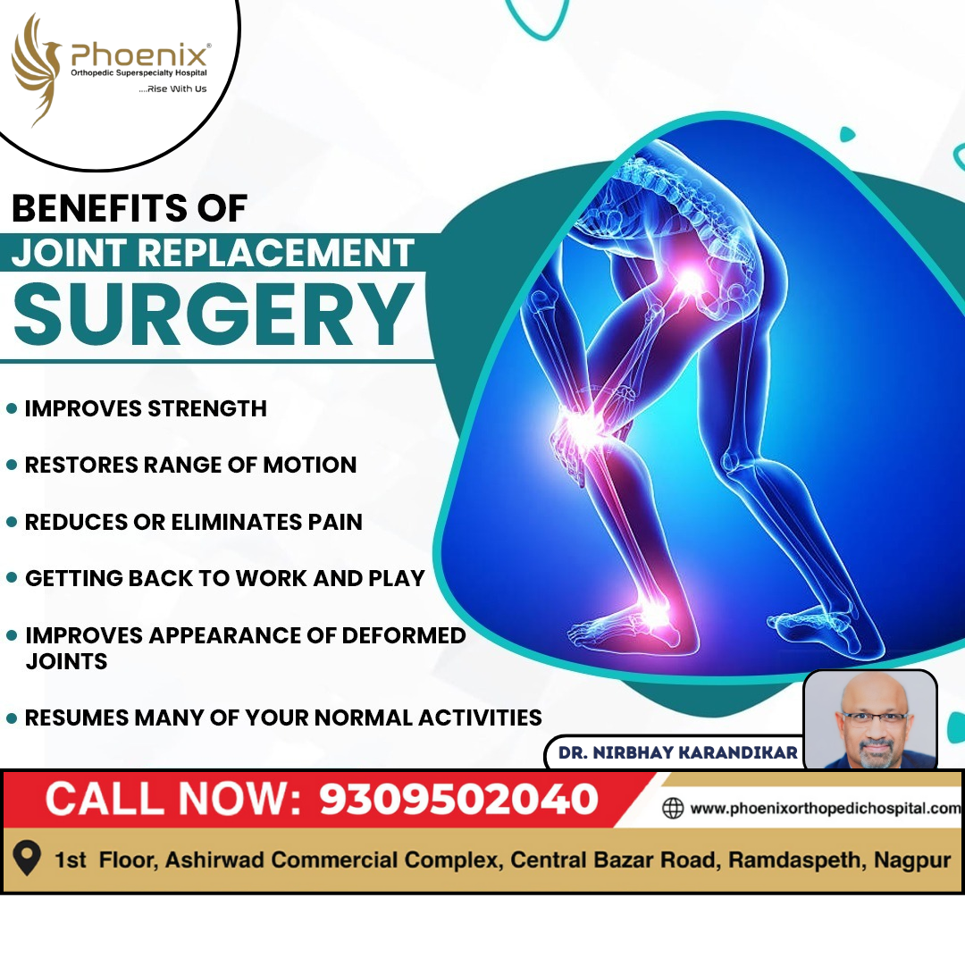 BENEFITS OF JOINT REPLACEMENT SURGERY Consultan... main image