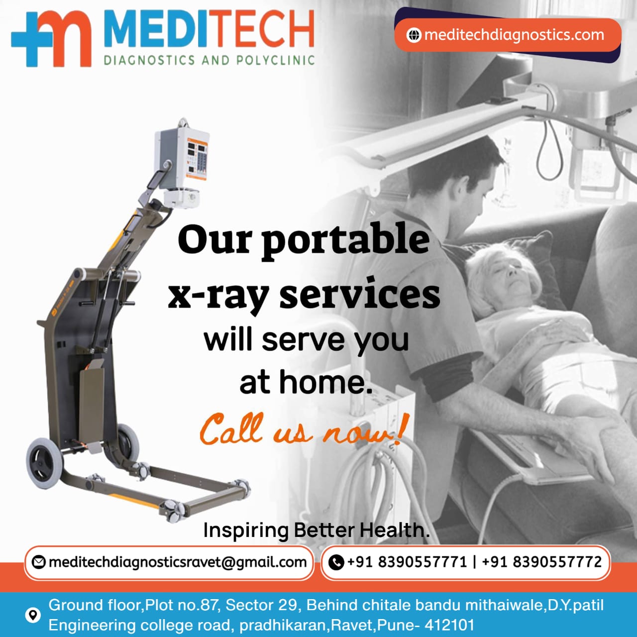 We Meditech Diagnostics and polyclinic Ravet now  ... main image
