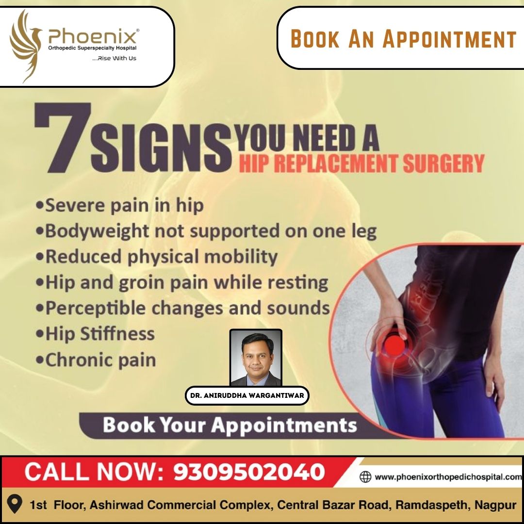 7 SIGNS YOU NEED A HIP REPLACEMENT SURGERY Consult... main image